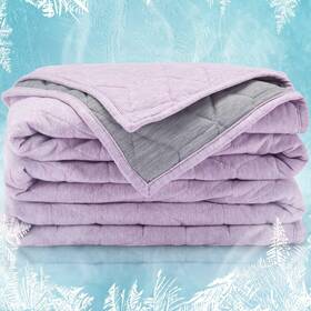 Sleep Zone 810029087810 Cooling Blanket For Hot Sleepers Twin Size 60x80 Inches Dual-si