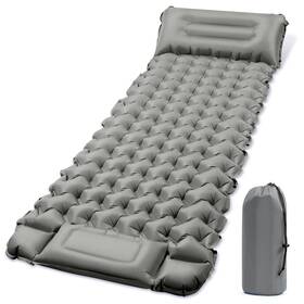Slmiracle 799128871455 Single Portable Inflatable Outdoor Mattress Camping Sleeping Pad