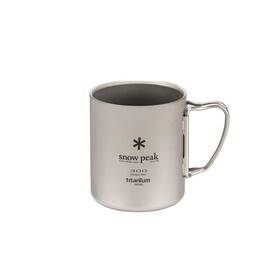 Mg-052fhr Snow Peak Double Wall Titanimum Insulated Mug Lightweight Durable Camping
