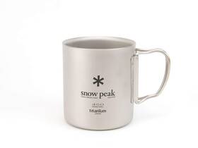 Mg-053 Snow Peak Double Wall Titanimum Insulated Mug Lightweight Durable Camping