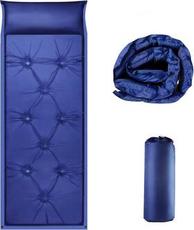 Solaisk01 Solaisk 790795795648 Ultralight Inflatable Sleeping Pad 2-inch Thick Water Single Mat Solaisk01 Solaisk 790795795648 Ultralight Inflatable Sleeping Pad 2-inch Thick Water Single Mat
