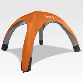 Soli-2-o-12 Soli Holdings Inc Air Canopy 12ft - Heat Wave Orange Self-inflating Sun Tent Upf 50