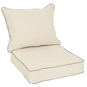Amzdrocc388601cp Sorra Home Indoor/outdoor Corded 5 Inch Deep Seating Pillow And Cushion Set