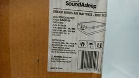 Soundasleep 850004417003 Dream Series Luxury Air Mattress - King Size