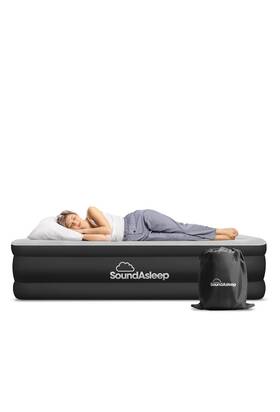 Saam-09-blk Soundasleep Products Dream Series Luxury Air Mattress With Comfortcoil Technology Twin Xl