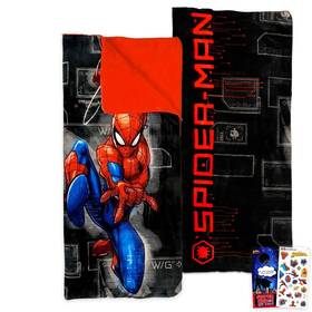 Spider-man 087918005136 Marvel Spiderman Slumber Bag Set For Boys - Spider-man Blanket Multicolor
