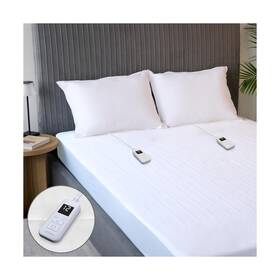 32810029 Sunbeam Electric Heated Mattress Pad Queen 80 Inch X 60 12 Heat Sett .. Fast Ship