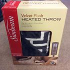 Sunbeam Heated Throw 60 X50 New 027045788823