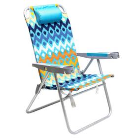 Sf-b-ch-ac1238b-bluewave-us Sunnyfeel Extra Wide 28 Inch Folding Beach 38.18 28.35 3.74 Inches Blue Wave