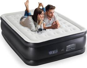 Sweetcrispy 722898010458 Queen Air Mattress - 16 Inch Inflatable Blow Up Airbed With Built-in Hig
