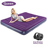 T Olarhike Queen Air Maress Inflaable Single High Airbed 696227542944