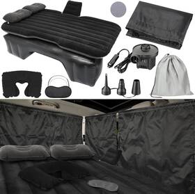Tallew 445057749718 12 Pcs Car Air Mattress Back Seat Inflatable Bed Curtain Divider Window
