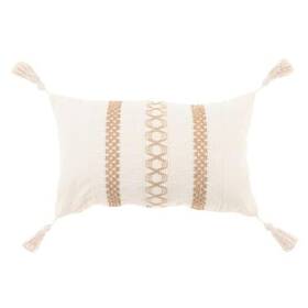 Kfbd6a76-5 Tangcen Living Room Sofa Bed Cushion Fringe Pillow Case Canvas Throw
