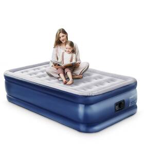 Tanstrider 707154871264 Twin Air Mattress With Built In Pump 18 Inch Raised Blow Up Bed 3 Mins Quick Tanstrider 707154871264 Twin Air Mattress With Built In Pump 18 Inch Raised Blow Up Bed 3 Mins Quick