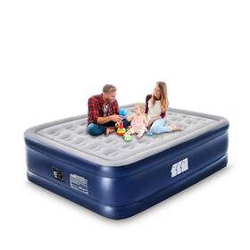 Tanstrider 707154871318 Full Air Mattress With Built In Pump 18 Inch Raised Blow Up Bed 3 Mins Quick Tanstrider 707154871318 Full Air Mattress With Built In Pump 18 Inch Raised Blow Up Bed 3 Mins Quick
