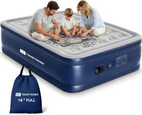 Kjfbd43012166 Tanstrider Air Mattress Full With Built In Pump 18ftft Raised Inflatable Blow Up Bed 3 M