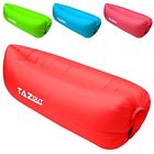 Tazoutloungerred Tazout Inflatable Air Couch 092624803983