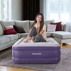 Thomasville 612650633646 Sensation Air Bed Mattress With Express Pump And Coil-in-coil Com