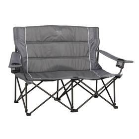Tr-fch037 Timber Ridge 2 Person Folding Loveseat Support Up To 500 Lbs Grey