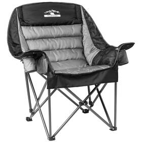 Tstylc2bk1 Tisetrail Oversized Padded Camping Chair Extra X-large/1 Pcs Black And Gray