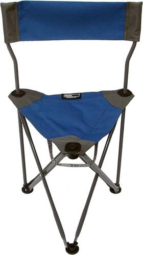 1489v2b-22 Travel Chair Ultimate Slacker Quick Folding Tripod Blue