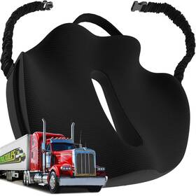Tsc10 Truckules Large Truck Seat Cushion For Driver - Upgraded Back Suppor