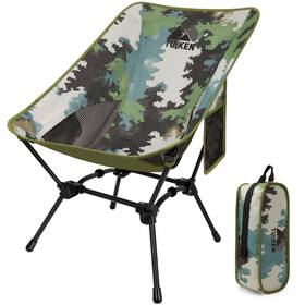 Pcc-01 Tuiken Ultralight Camping Chair 12.6 Inches X 20.9 13.8 Camo
