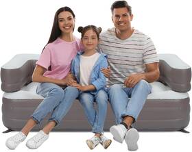 Twublk 726084441286 Inflatable Double Couch For Camping And Home - Portable Air Lounger