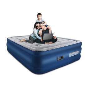 Txz Outdoor 707154870366 Queen Air Mattress With Built In Pumpblow Up 3 Mins Self-inflatio