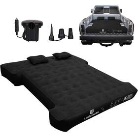 Umbrauto 755673303865 New Black Inflatable Truck Bed Air Mattress For Beds 5.5-5.8 Ft