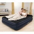 Uph0cegeac General Inflatable Airbed Camping Air Mattress Blow Up Bed With