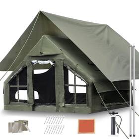 Aytent-01 Utobsport Inflatable Camping Tent Luxury 4 Season Family Glamping Tents With Pump Wat