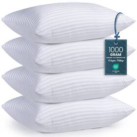 Ub05859us Utopia Bedding Bed Pillows Queen Size Set Of 4 White Premium Soft Hotel Pi