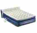 V32433 Aerobed Twin Size Elevated Headboard Bed W Built-in Pump