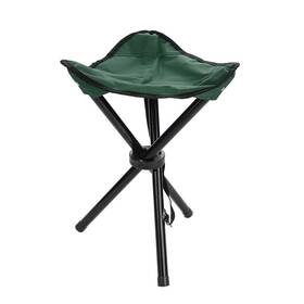 Vbestlife Vbestlifefxpksydw48-05 Portable Folding Tripod Chair Oxford Cloth Steel Tube Large Green