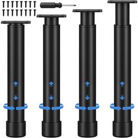 V-sudbsfj-1 Vetin 4 Pcs Adjustable Height Bed Support Legs For Frame/bed Center Slat/