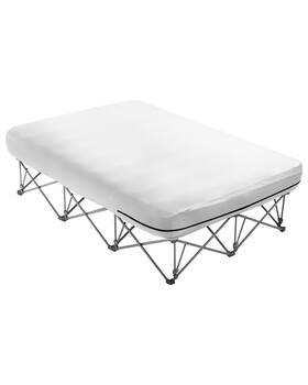 Bf002 Vevor Air Mattress With Frame And Pump 2 Person Blow Up Camping 600lbs