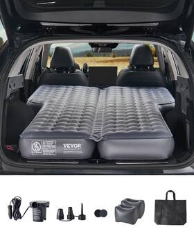 Zdcd1 Vevor Car Air Mattress Inflatable Camping Travel Sleeping Bed Pump Suv Mpv