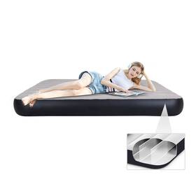 Tsp10012 Vilobos Air Mattress With Built-in Pump Full Size Inflatable Bed Guest Camping