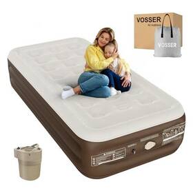 15ftftin Vosser 717023959283 Twin Air Mattress With Built In Pump High Inflatable W