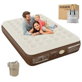 Vosser 717023959344 Air Mattress Queen With Built-in Pump 10ftft In High Self Inflatable W