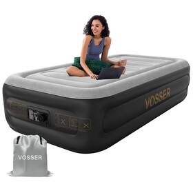 18ftftblow Vosser Vb-27518 Air Mattress Twin With Built In Pump Up 2 Mins Self-inflati