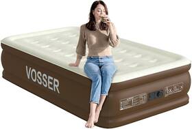 Vosser-yk-t01 Vosser Twin Air Mattress With Built-in Pump Raised 18inch High Thicken Firm Blow Up Mat