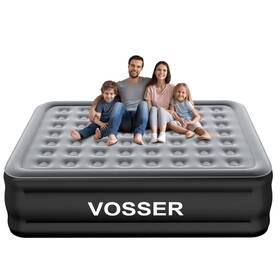 Vr-qh-t7618 Vosser King Size Air Mattress With Built In Pump Raised18 Mattressblow Up