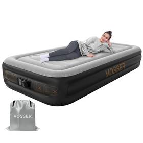 Vr-z3915 Vosser Twin Air Mattress With Built In Pump Inflatable 2 Mins Self-inflatio
