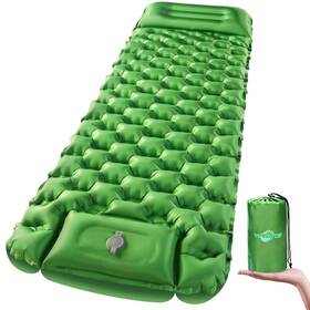 Wannts 760701116430 Sleeping Pad Ultralight Inflatable Camping Built-in Pump Ultimate