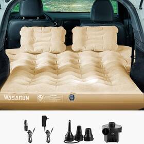Wasagun 313036354338 Suv Air Mattress With Electric Pump Inflatable Thickened Car Bed 2