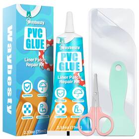 Way00903 Waybesty Air Mattress Repair Patch Kit 75ml Waterproof Vinyl Pvc Gl