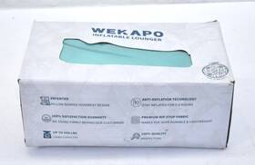 B0cf8l2mtn Wekapo Inflatable Couch Air Lounger Chair Camping Beach Accessory Teal