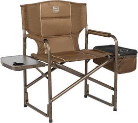 Westfield Outdoors 445011043067 Timber Ridge Folding Director Side Heavy Duty Supports 300lbs Earth Brown